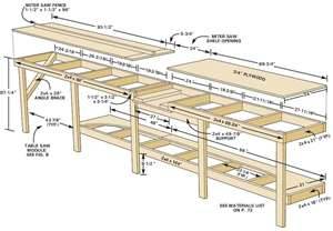 Garage Workbench Plans