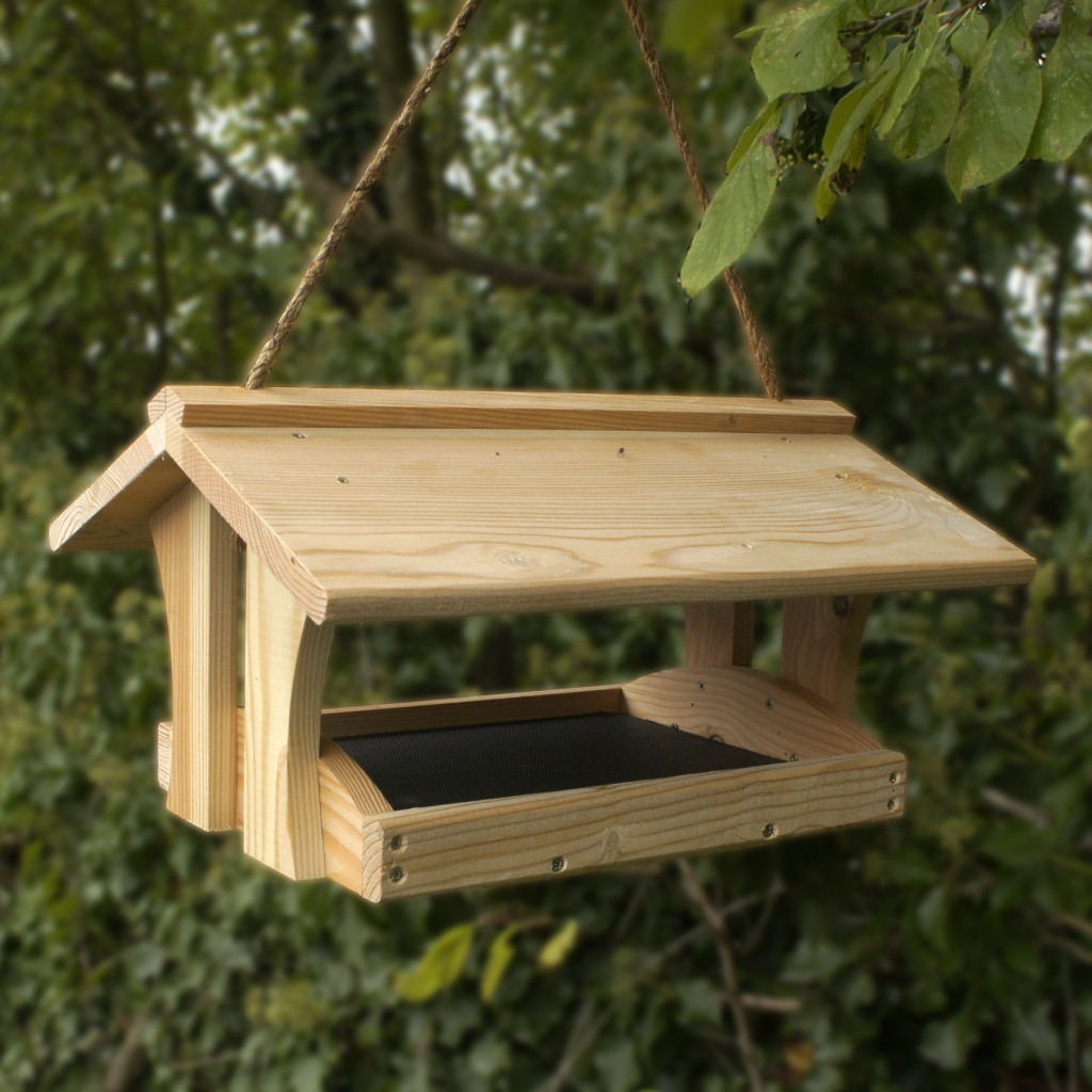Do it yourself wooden bird feeders