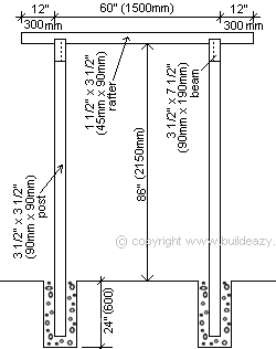 arbor front plan view