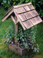 wishing well plans - planter